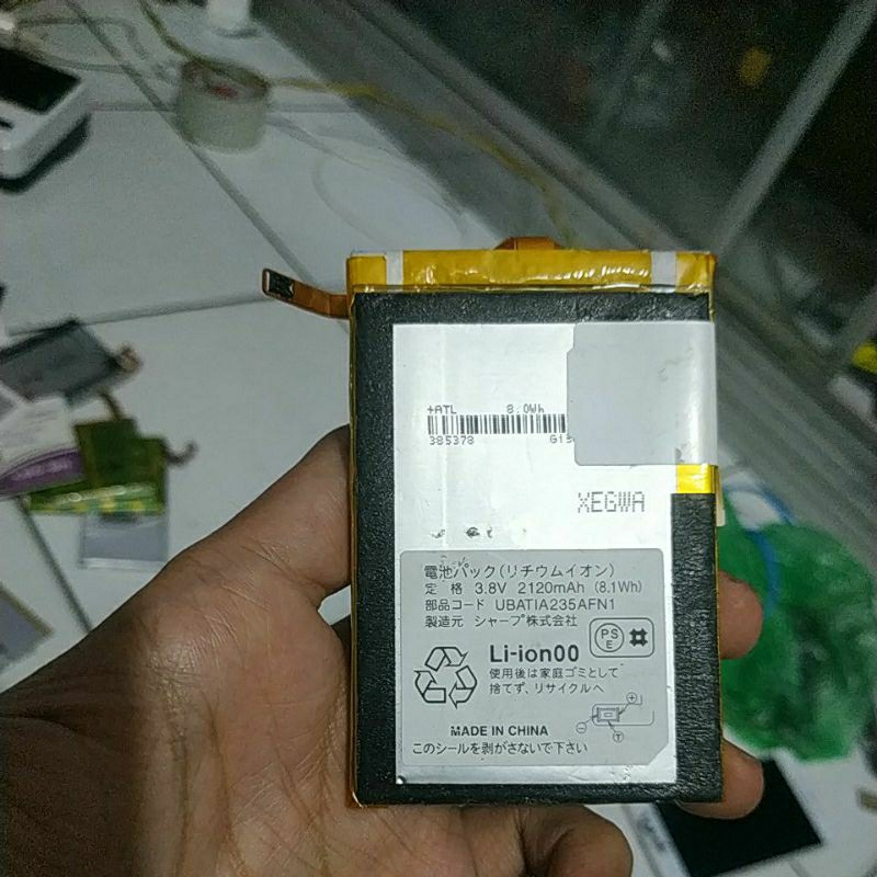 BATERAI BEKAS Sharp 303sh