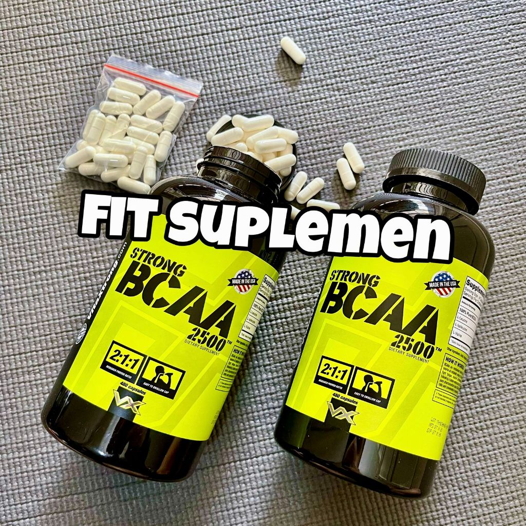 VITA XTRONG Bcaa kapsul capsulVITAXTRONG BCAA ECER ECERAN REPACK RATIO 2:1:1 MIRIP BCAA EVL EVLUTION
