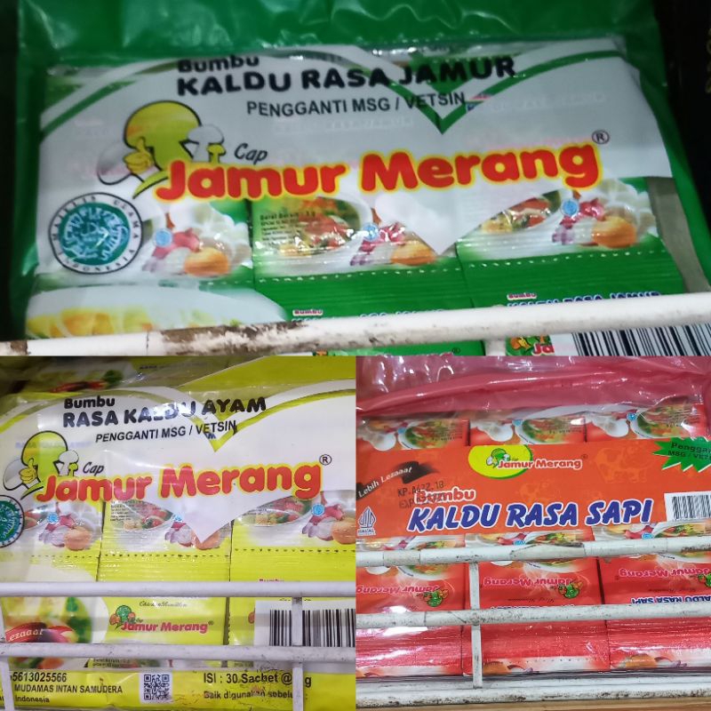 

CAP JAMUR MERANG RASA KALDU SAPI|KALDU AYAM|KALDU JAMUR ISI 3 RENCENG