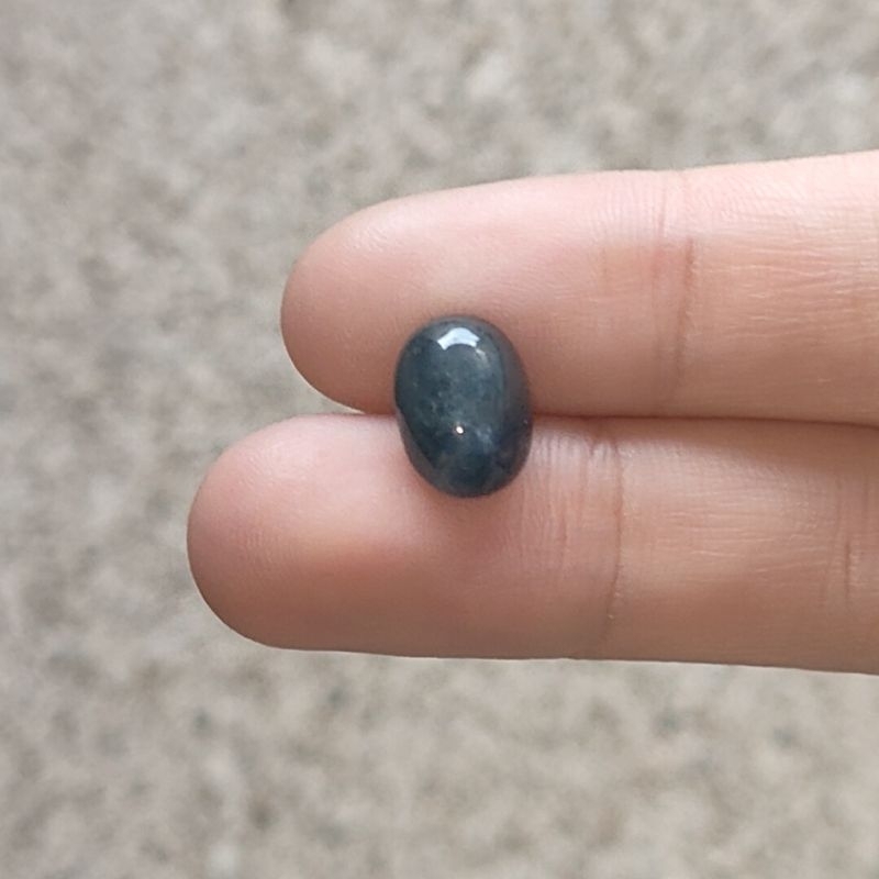 Natural Bluish / Bangsing Biru Sapphire Thailand 4,00 Ct