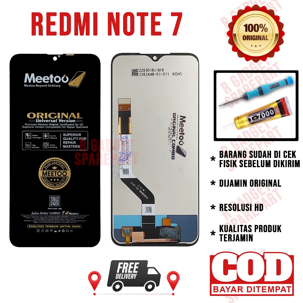 Lcd Redmi Note 7 Original OEM Quality Lcd Touchscreen Xiaomi Redmi Note 7 Fullset