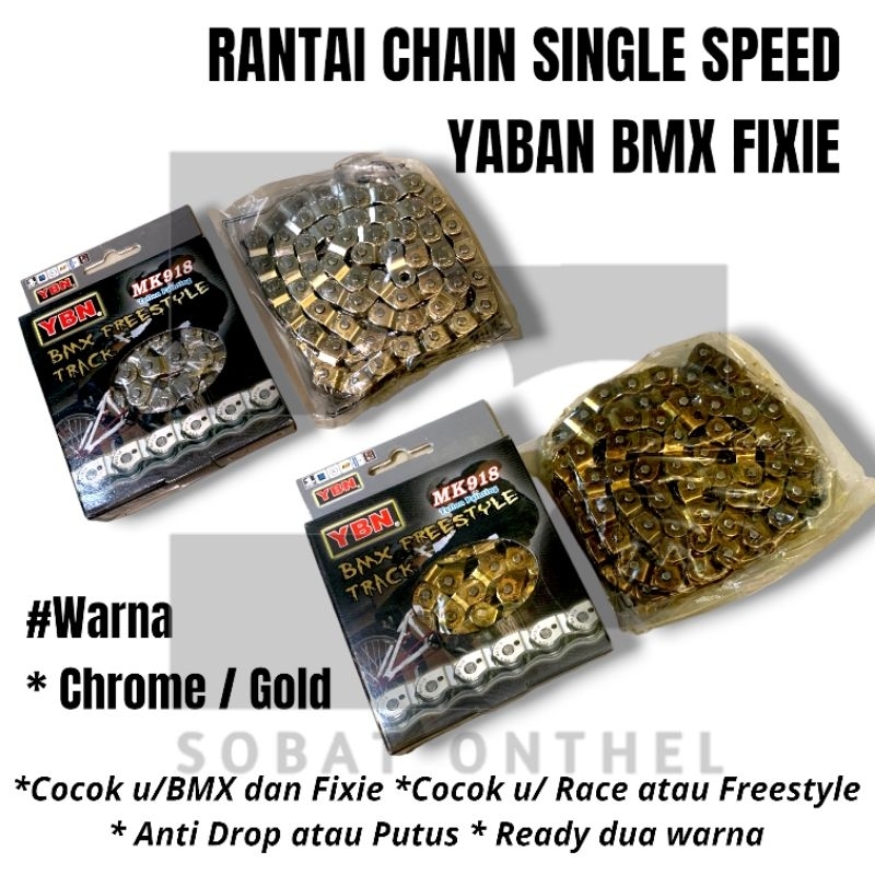 Rantai BMX FIXIE YABAN YBN Freestyle