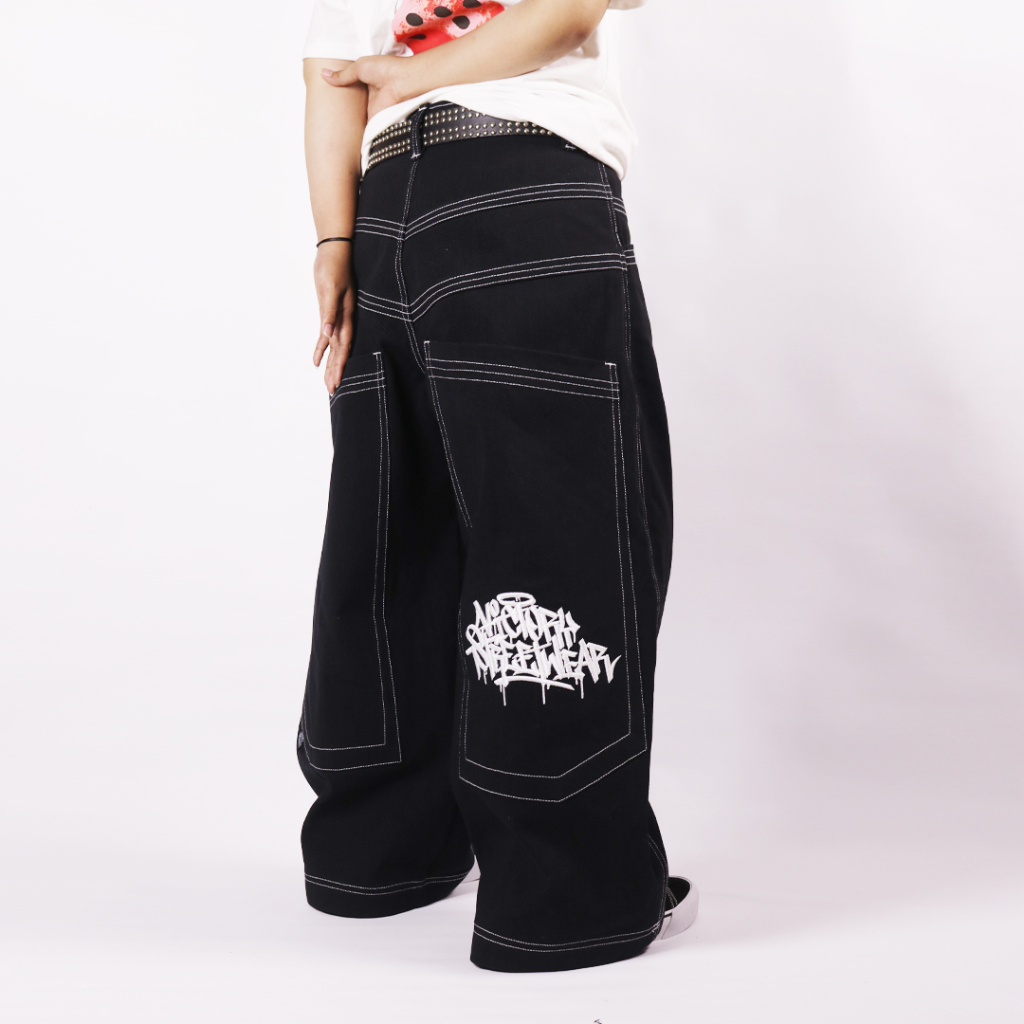 VICTORY STREETWEAR BAGGY PANTS BIG POCKET V1 (Y2K OUTFIT)