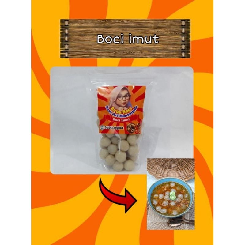 

Bubu BOCI Imut khas Tasikmalaya