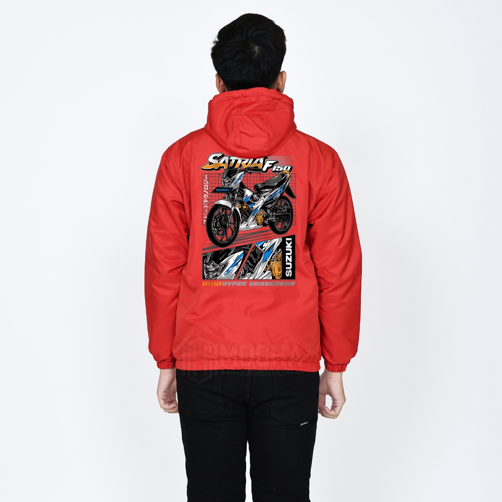 jaket satria fu klub indonesia jaket motor f150 jaket motoran custom