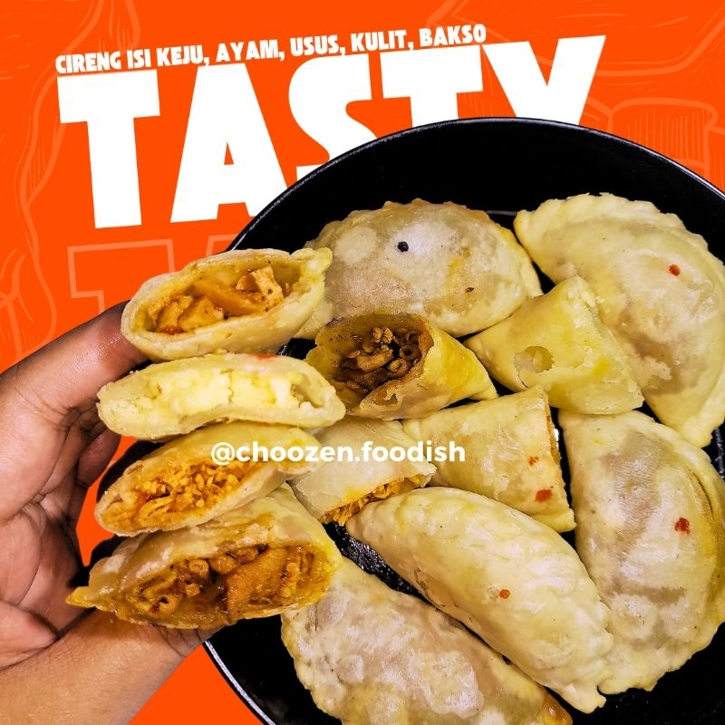 

FROZEN FOOD CIRENG ISI AYAM SUWIR MERCON KEJU BAKSO MERCON USUS MERCON KULIT AYAM