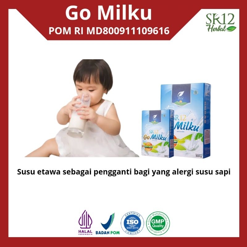 

Susu Etawa Gomilku Untuk Anak / Susu Pelengkap Gizi Anak / Susu Alternatif Bagi Yang Alergi Susu Sapi / Penambah Berat Badan Anak / Booster BB Anak / Penambah Nafsu Makan Pada Anak