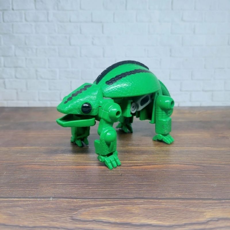 Preloved Robot animals lizardsaurus Mainan Anak Hokben