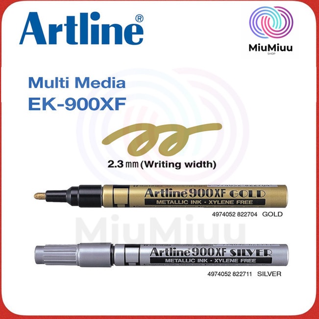 

Gaya SPIDOL METALIK 23 MM PERMANENT MARKER ARTLINE EK 9 XF