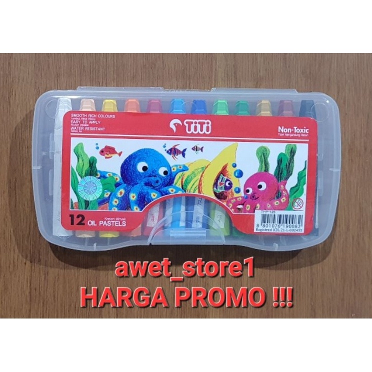 

Penawaran Spesial KRAYON TiTi 12 WARNA CRAYON KERAYON OIL PASTEL