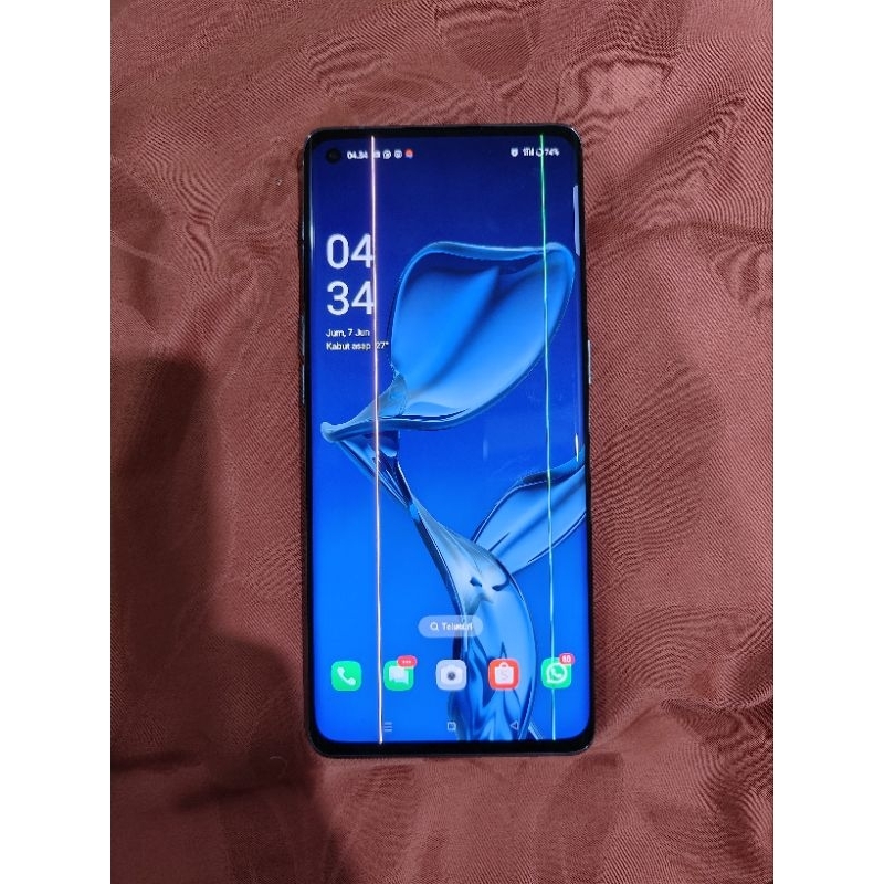 OPPO RENO 6pro 5G ram 12/256 GB second Resmi indo  fullset