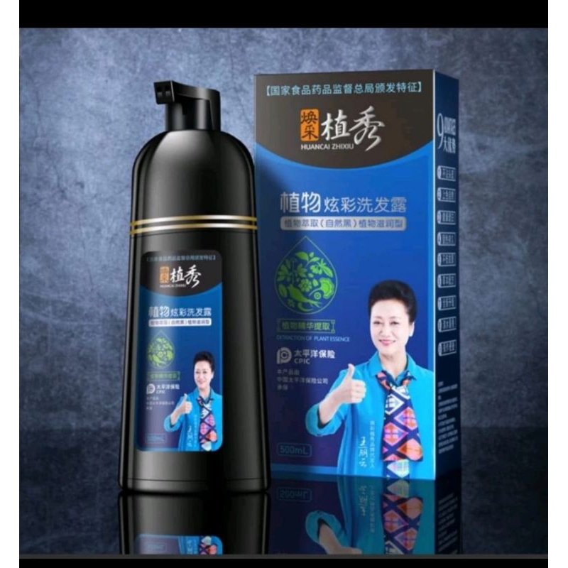 SIN HAIR.ZHIXIU SHAMPO PENGHITAM UBAN BERGARANSI KWALITAS PREMIUM