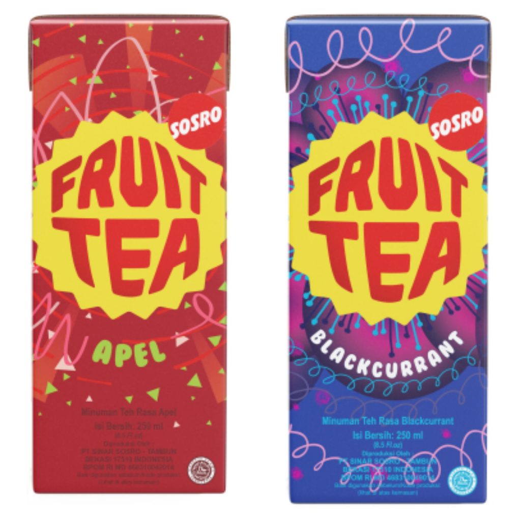 

Fruit Tea Minuman Teh Rasa Apel / Blackcurrant 250 ml