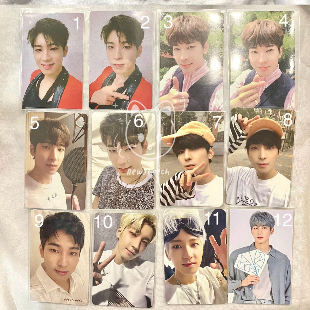 SEVENTEEN WONWOO PHOTOCARD AN ODE HENGGARAE SEMICOLON 24H FTS FACE THE SUN CARATLAND TRADING CARD TC