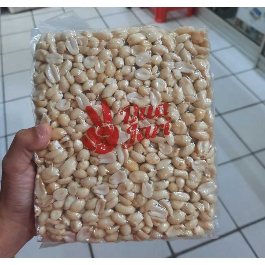 

Kacang Tanah Kupas Dua Jari 1kg