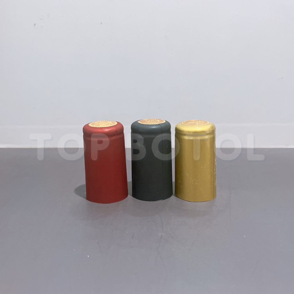 Segel Tutup Botol Wine / Segel Tutup Botol Marjan / Segel Heat Shrink (Per 100pcs)