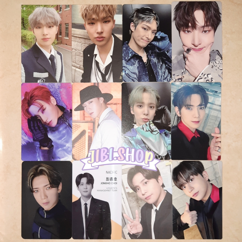 ateez yunho yeosang mingi san jongho official pc photocard pob mmt torec japan the world outlaw will