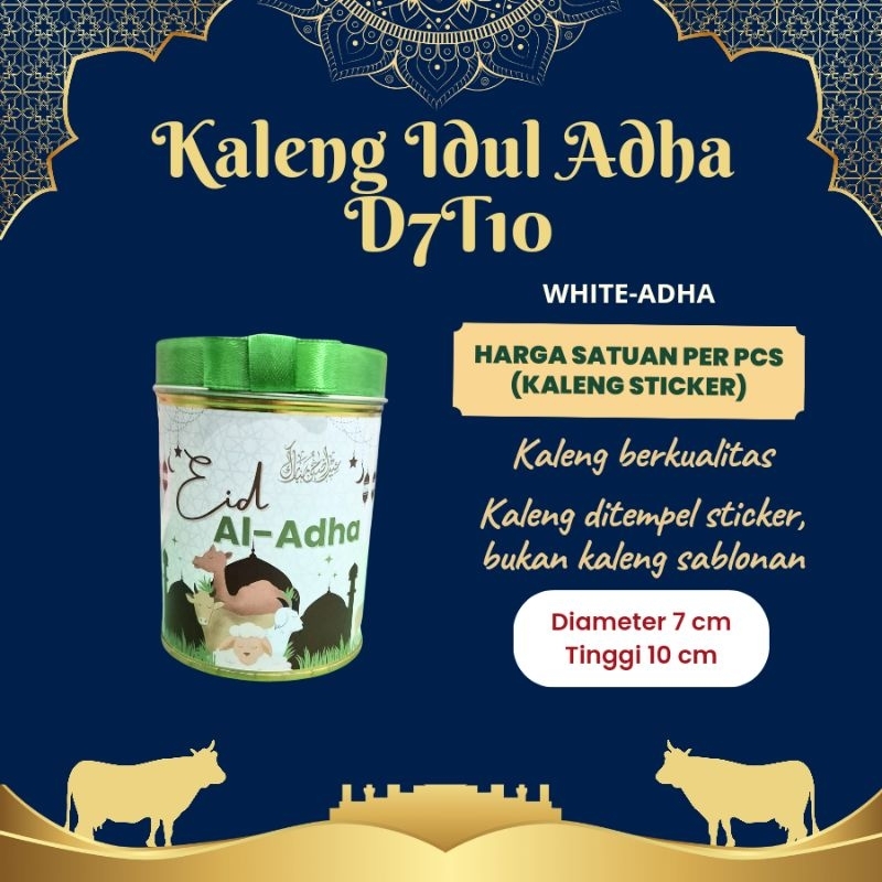 Toples Kue Kering Kaleng Bulat Lebaran Idul Adha Box Hampers Idul Adha D7T10 Adha By Hapunni