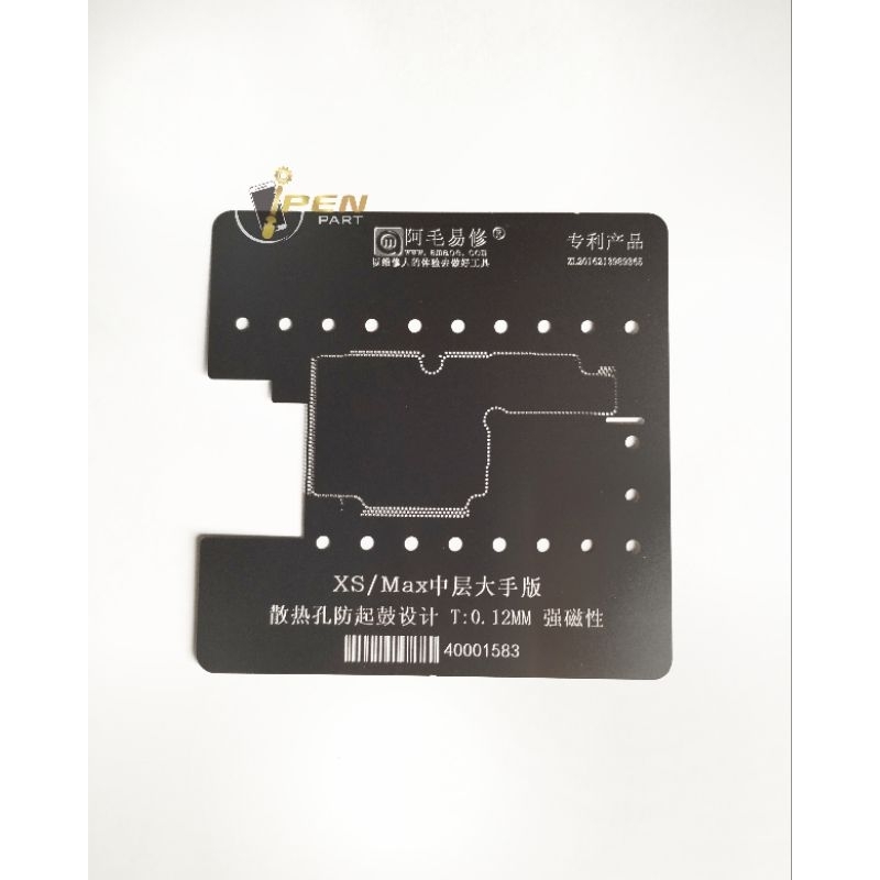 Plat Cetakan Middle Frame Iphone Xs Max  Amaoe Org BGA Stencil