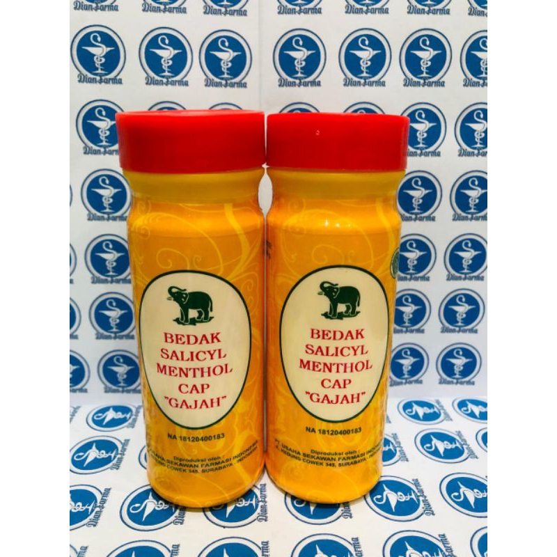 Bedak salicyl menthol cap gajah