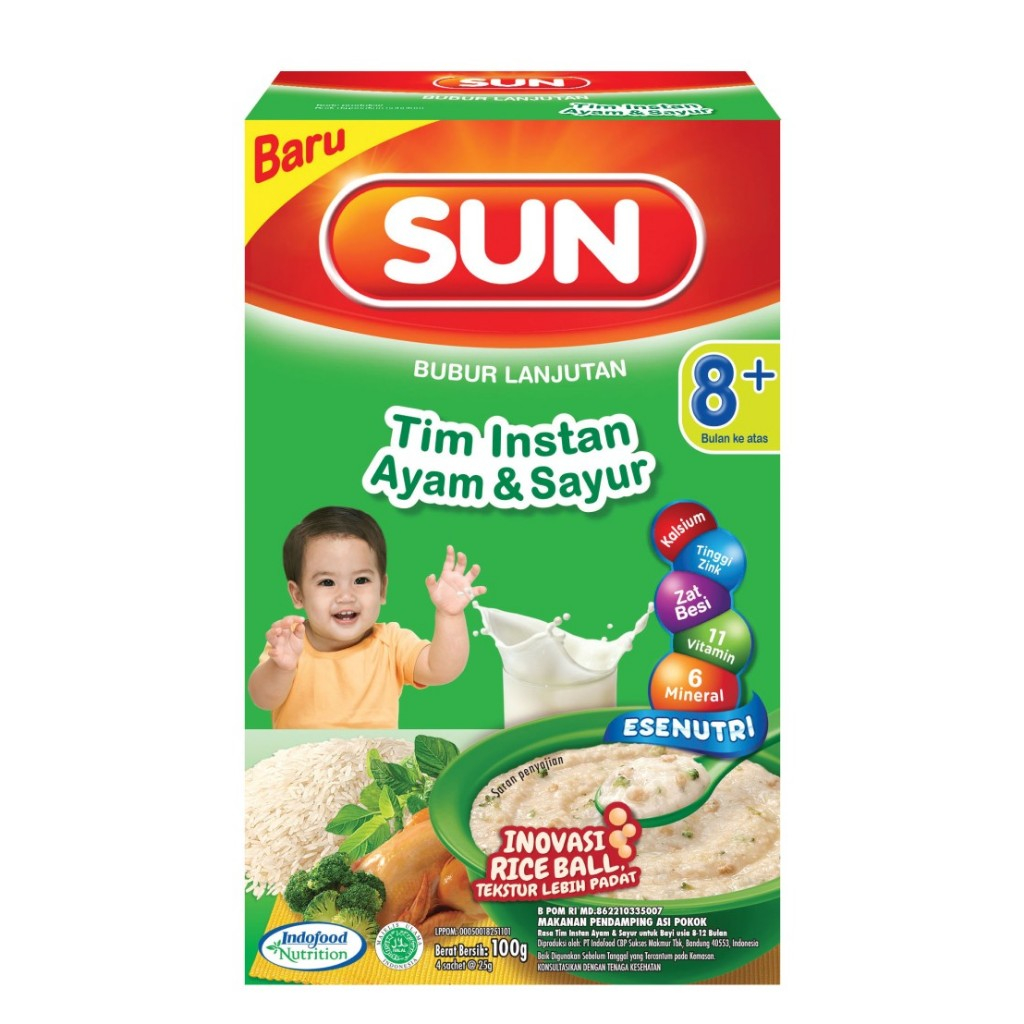 Sun Bubur Bayi Tim Instan Box 100 gram