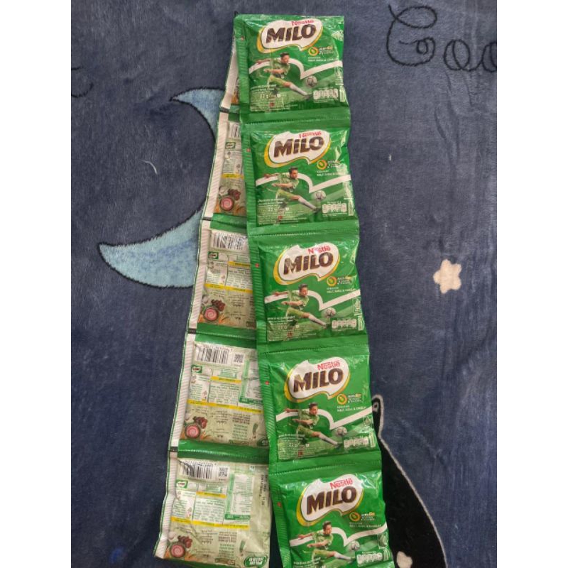 

Milo kemasan 22gr pahe isi 4renceng