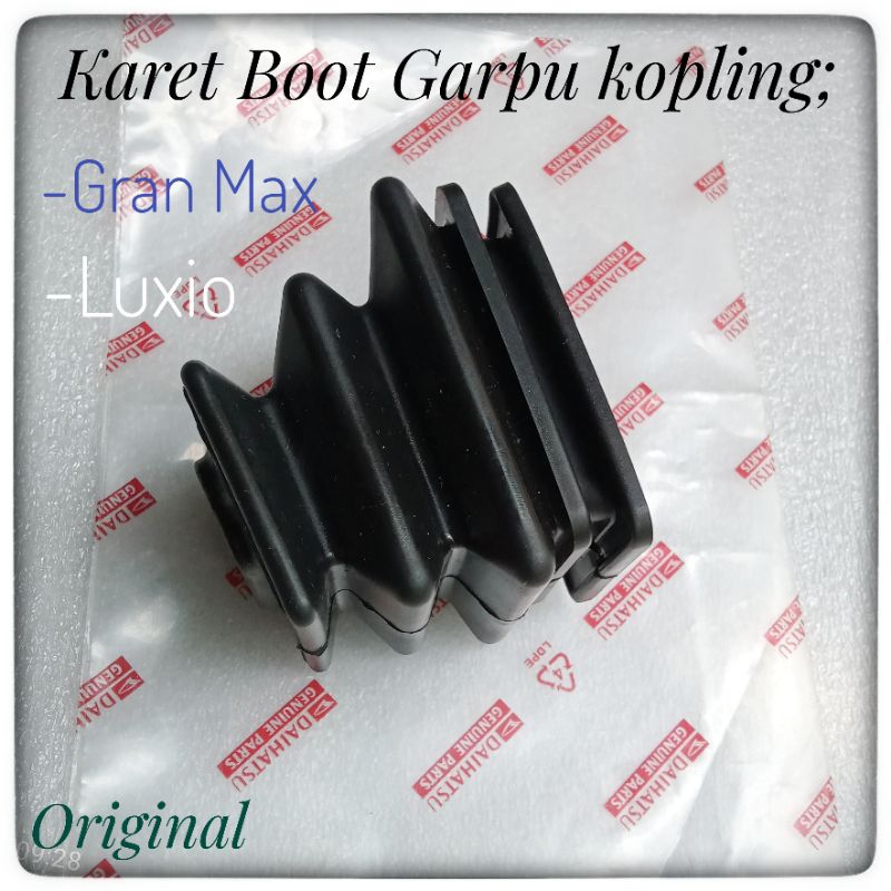 Karet Garpu kopling Gran Max Luxio Karet Boot Kopling Luxio Gran Max Karet Boot Garpu Kopling Luxio