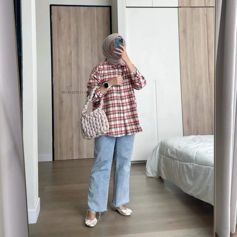 nixie shirt flanel minamira