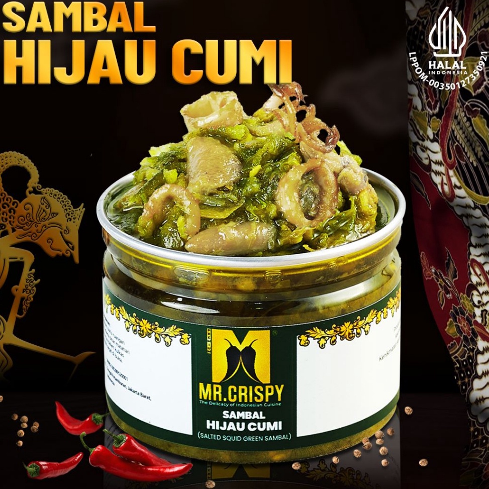 

PRODUK HIFDG Sambal Hijau CumiSambel MrCrispy HI