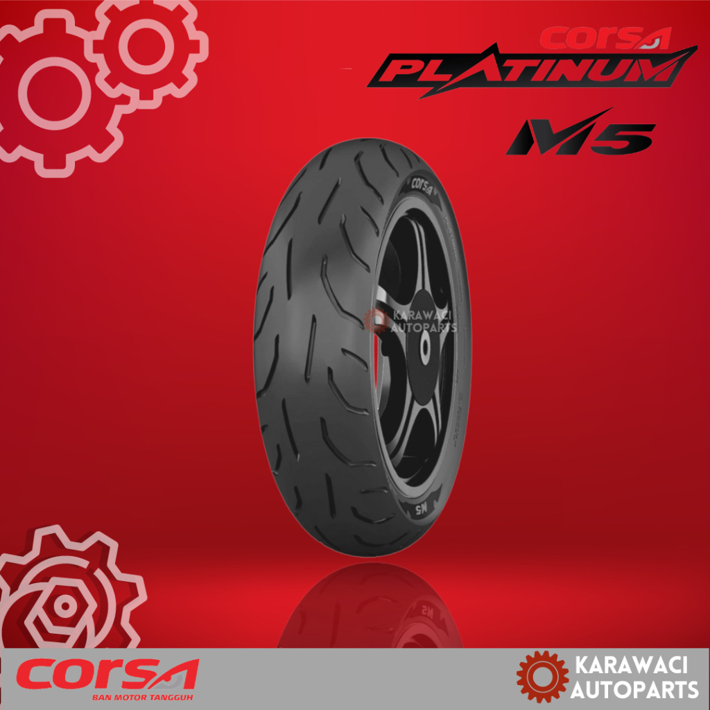 [CUCI GUDANG] Ban Motor Corsa M5 100/90 Ring 12 Tubeless -  Scoopy Vespa