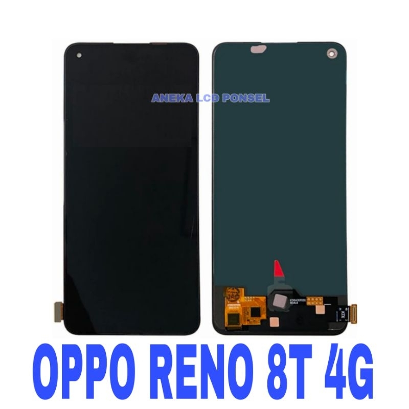 LCD+TOUCHSCREEN OPPO RENO 8T 4G OLED ORI FINGERPRINT FULLSET