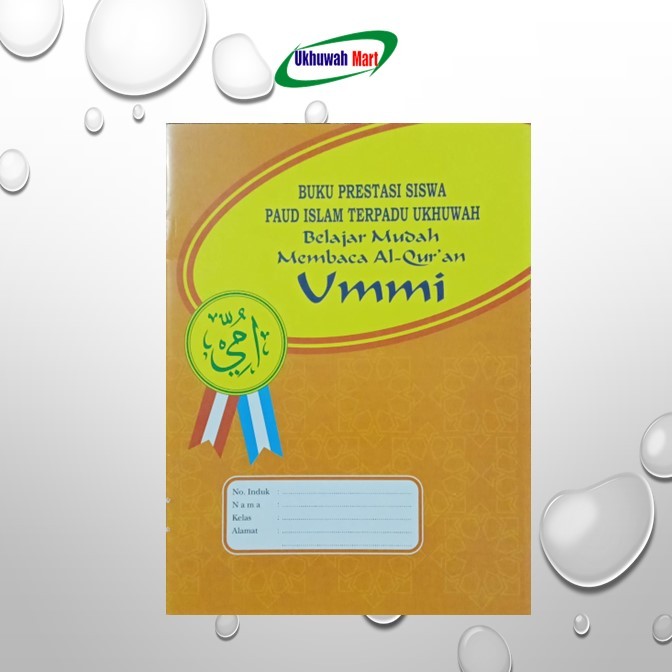 Buku prestasi ummi PAUDIT Ukhuwah Banjarmasin