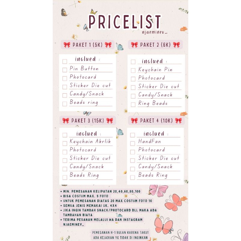 

PAKET FREEBIES || UBAH PEMESANAN KE ANTERAJA,J&T,JNE