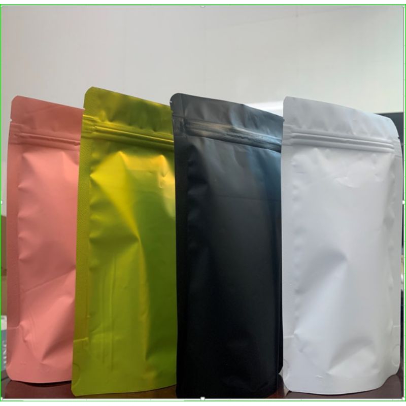 

Standing Pouch Non Windows 13 * 20 cm / Kemasan Snack Premium Termurah - Kemasan Snack Kripik Premium