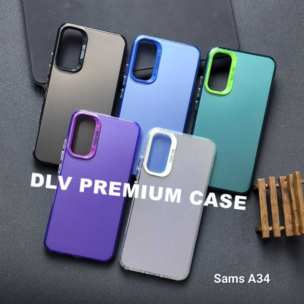 SAMSUNG A34 5G CASE IMD HYBRID PLATE HOLOGRAM CASE SOCOOL SAMSUNG A34 5G