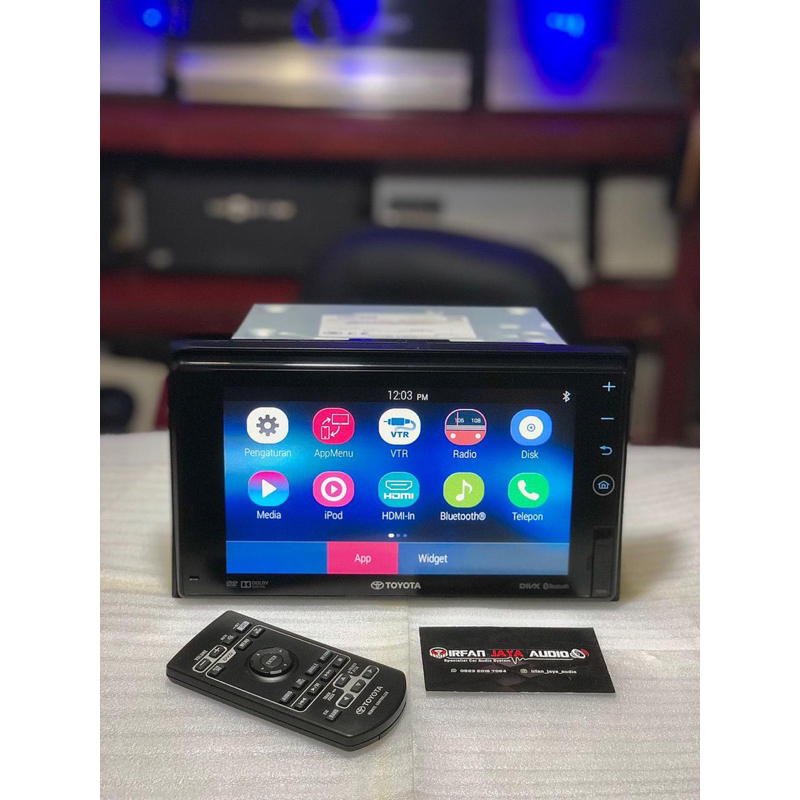 Head unit ori Fortuner VRZ Merk pioneer Mirrorlink