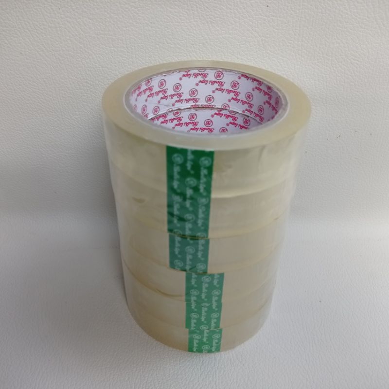 

ISOLASI /SOLATIP/LAKBAN BENING 1 INCHI 90 YARD 1 SLOT 6 PIS
