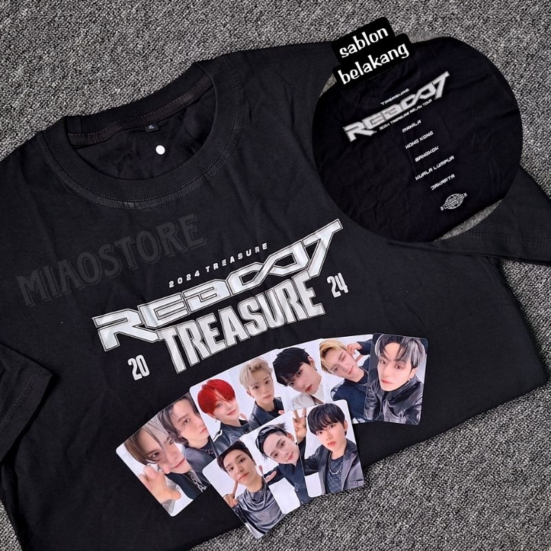 TREASURE REBOOT TOUR kaos treasure jakarta asian tour