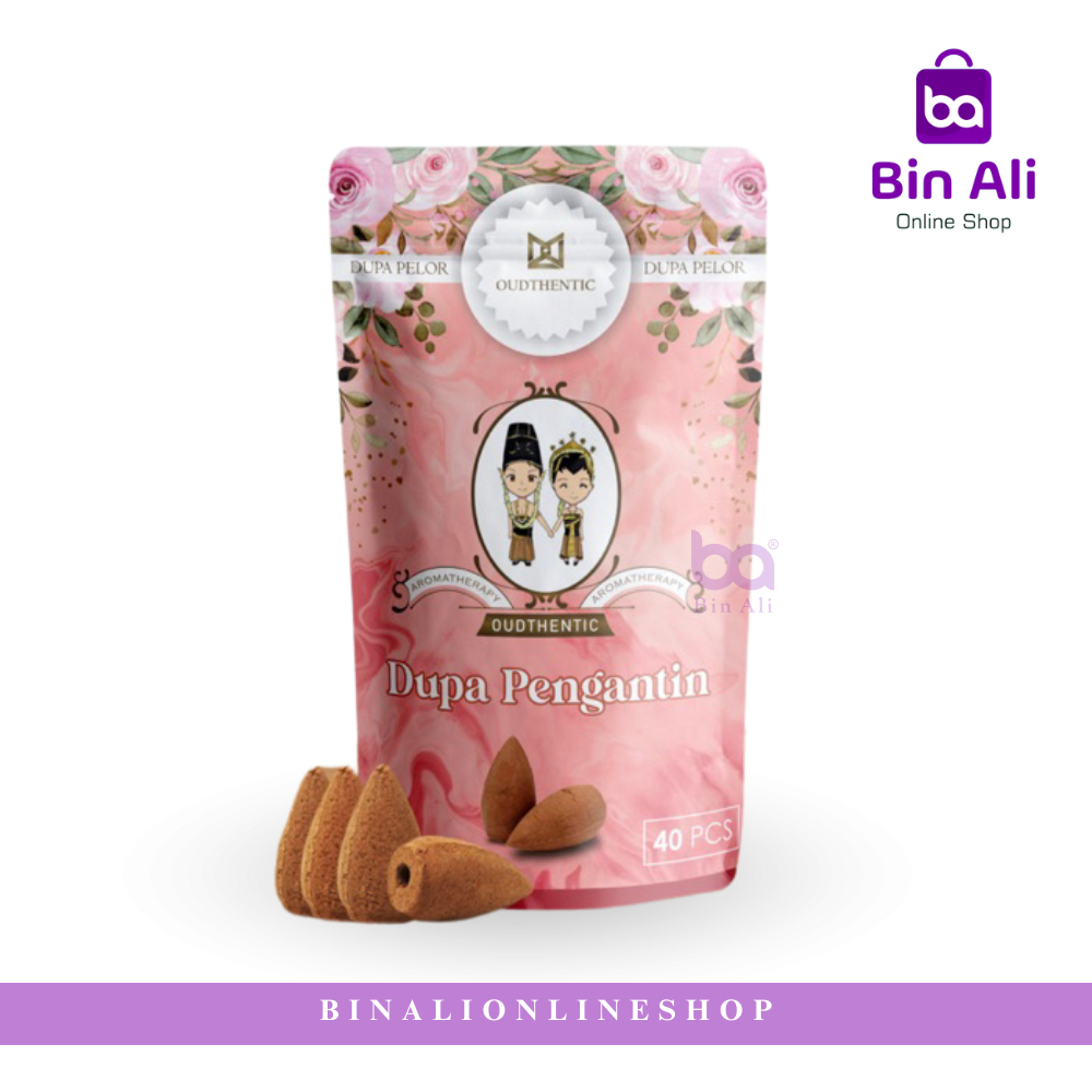 Dupa Kerucut Pelor Asap Bawah Aroma Dupa Pengantin isi 40 Aromaterapi
