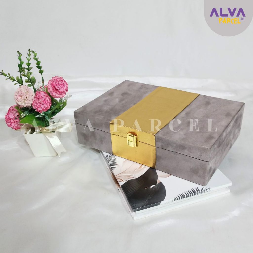 Box Album Foto Bahan Suede | Box Album Wedding Premium | Album Foto Wedding Mewah