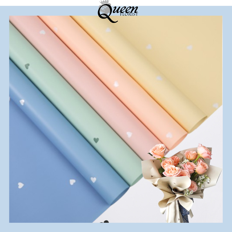

Kertas Buket Bunga Florist Flower Wrapping Paper Motif Love 6134