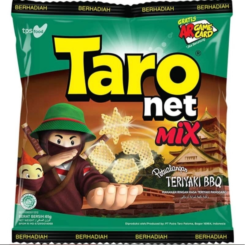 

taro net mix teriyaki barbekiu 65 g