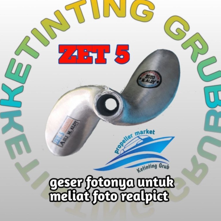 KODE L55L KIPAS PERAHU BALAP KETINTING Z5 13pk sampai 16pkBALING BALING PERAHU BAPALPROPELLER