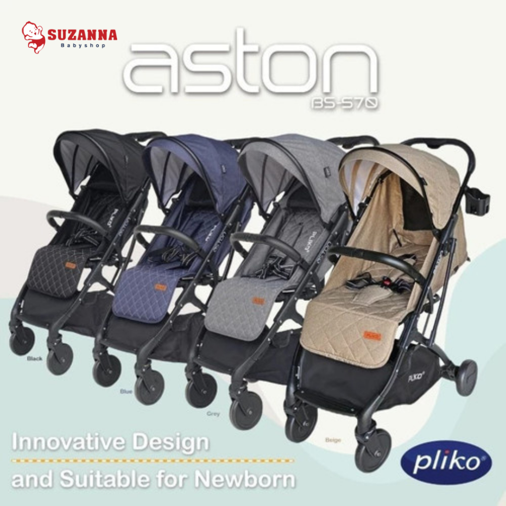 Pliko BS-570 Baby Stroller Aston - Kereta Dorong Bayi