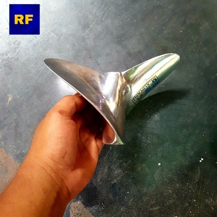 KODE H45B kipas perahu balap SUPER ZET untuk mesin 15pk hingga 18pk putaran cepat 11