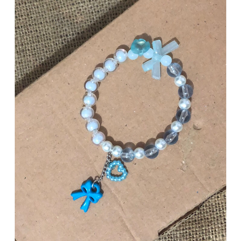 gelang manik Korea / gelang karet elastis / gelang manik manik / gelang lucu / gelang manik manik mu