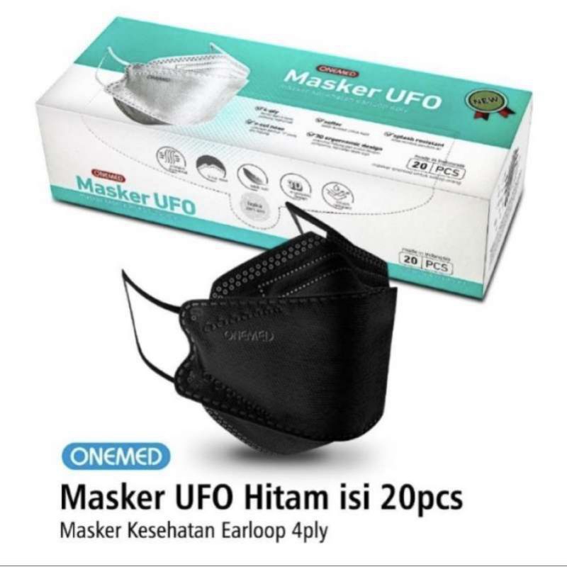 Masker UFO ONEMED Hitam