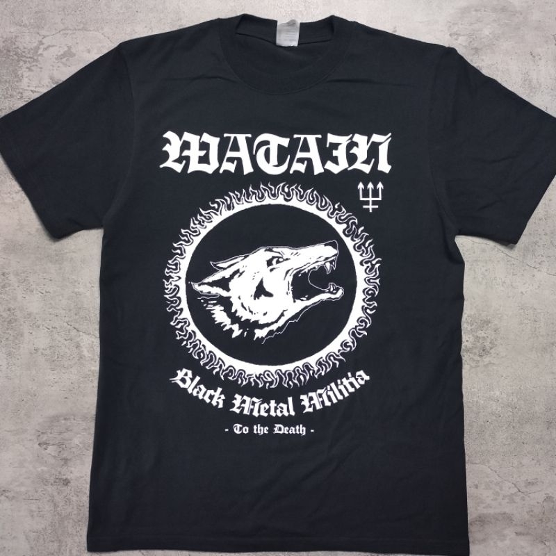 KAOS BAND WATAIN tag Stitch Supply Heavy Cotton 16s