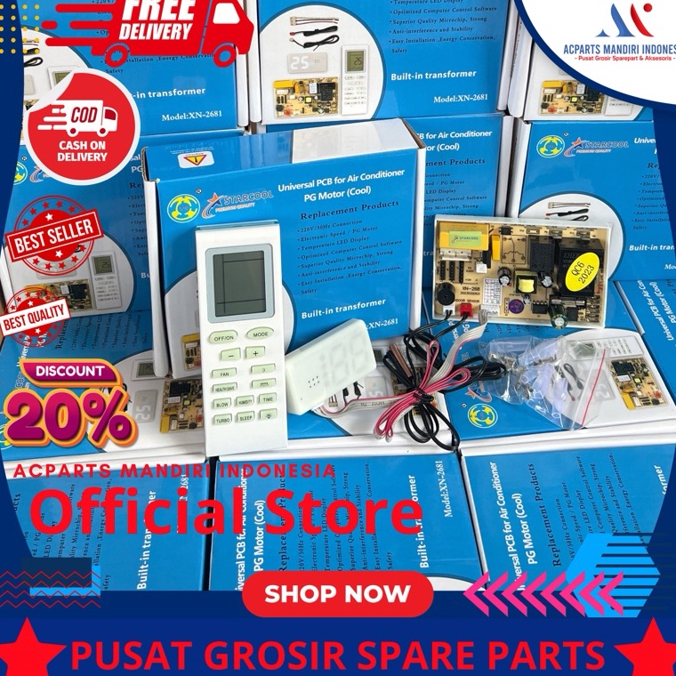 KODE K17S MULTI UNIVERSAL Modul AC splite non inverter