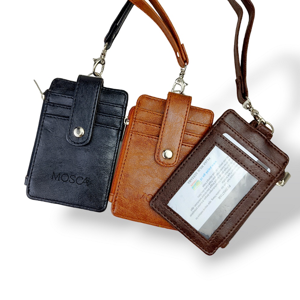 

KODE H66P Cardholder Lanyard Wanita Tali Leher Premium Lyla by Mosca